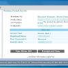 Retrieved Windows product key